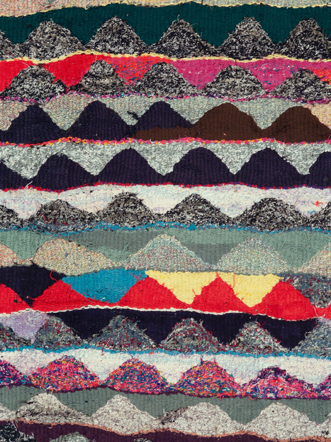 Vintage Persian Flatweave, No.26060 - Staging