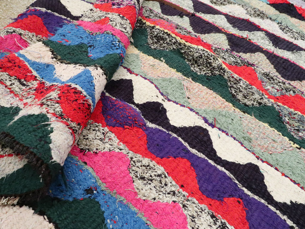 Vintage Persian Flatweave, No.26060 - Staging