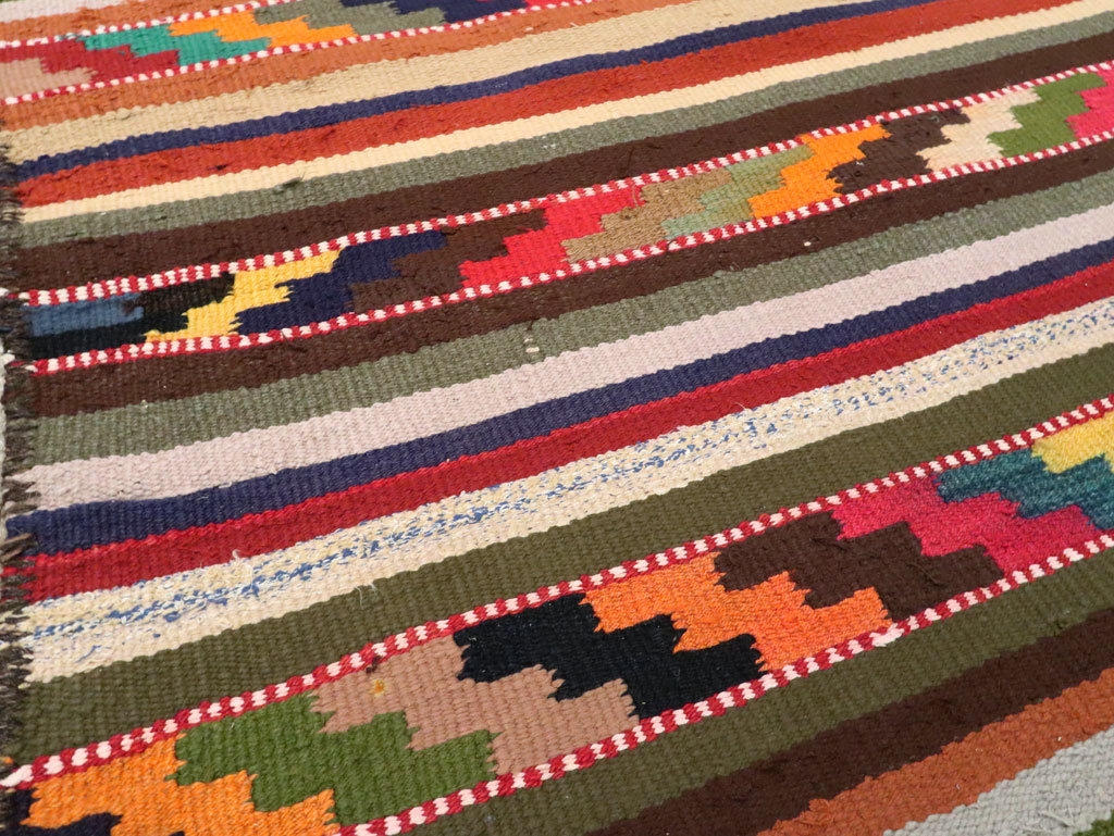 Vintage Persian Flatweave, No.26062 - Staging