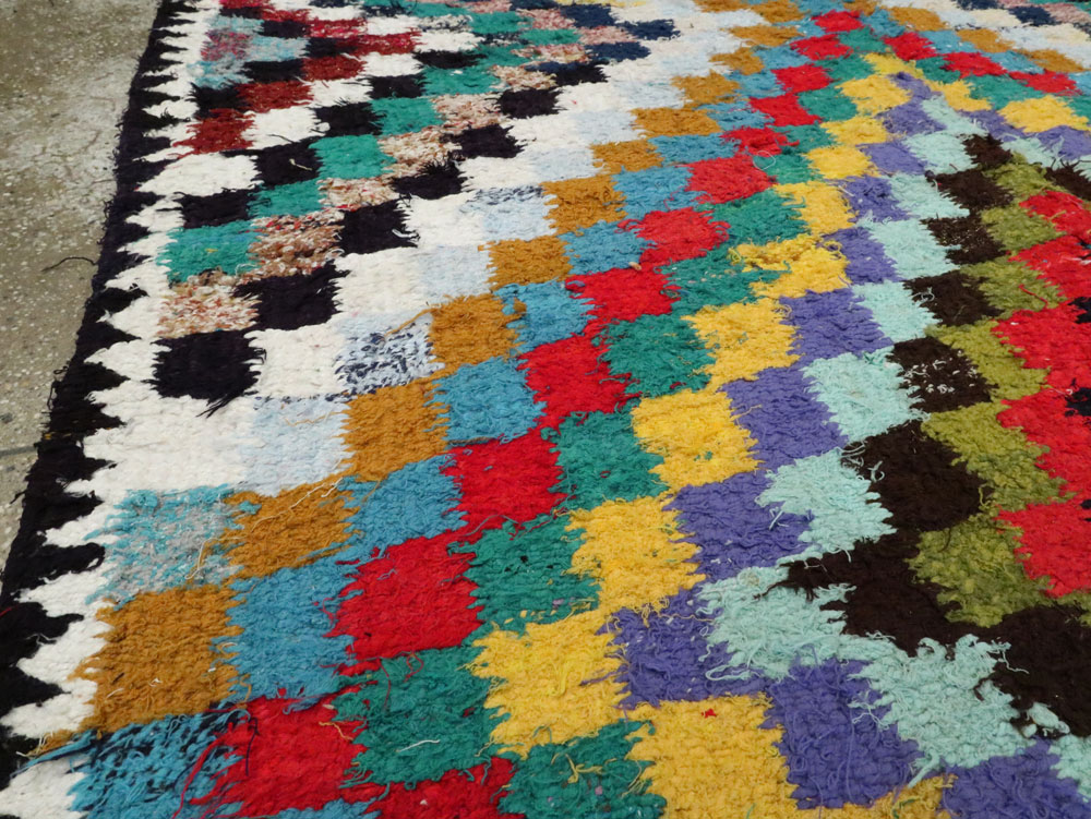 Vintage Persian Flatweave, No.26085 - Staging