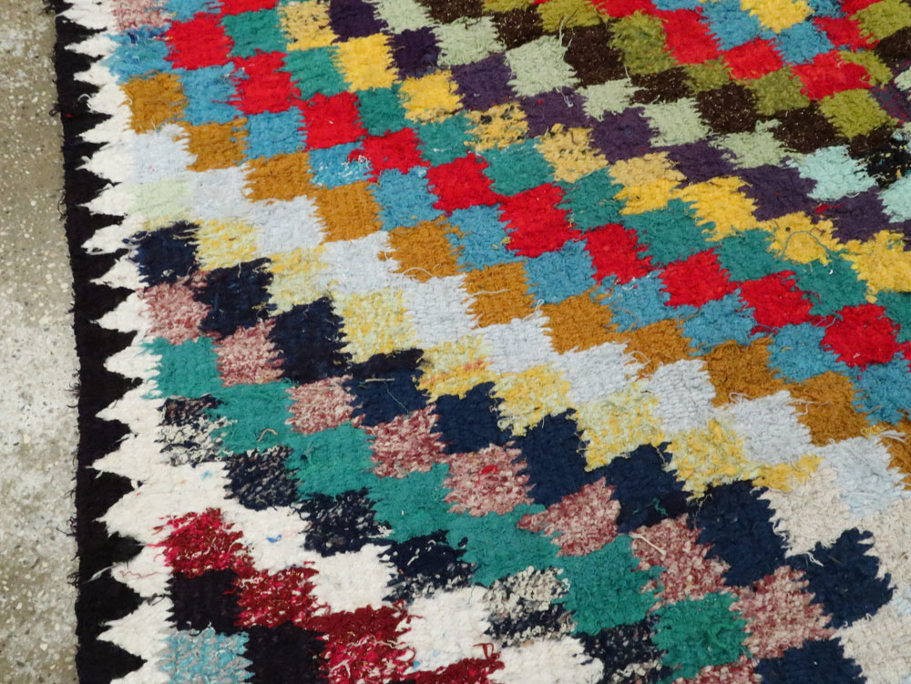 Vintage Persian Flatweave, No.26085 - Staging