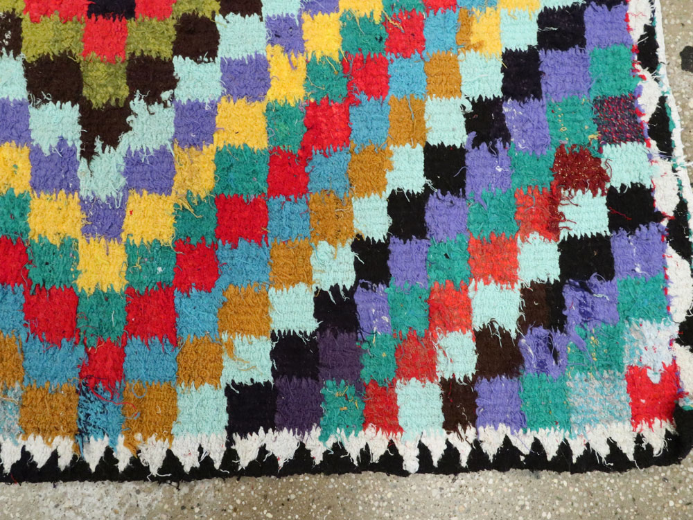 Vintage Persian Flatweave, No.26085 - Staging