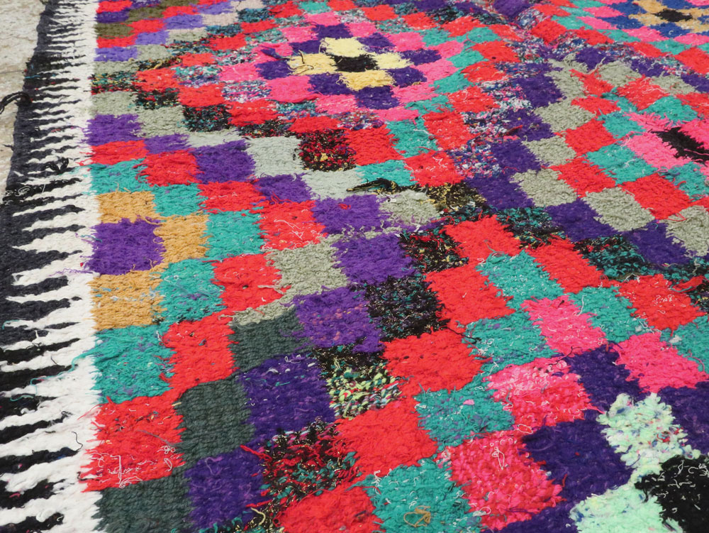 Vintage Persian Flatweave Kilim, No.26087 - Staging