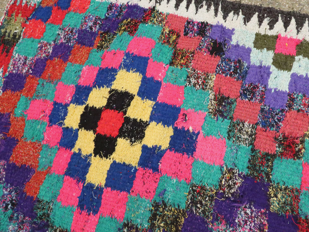 Vintage Persian Flatweave Kilim, No.26087 - Staging