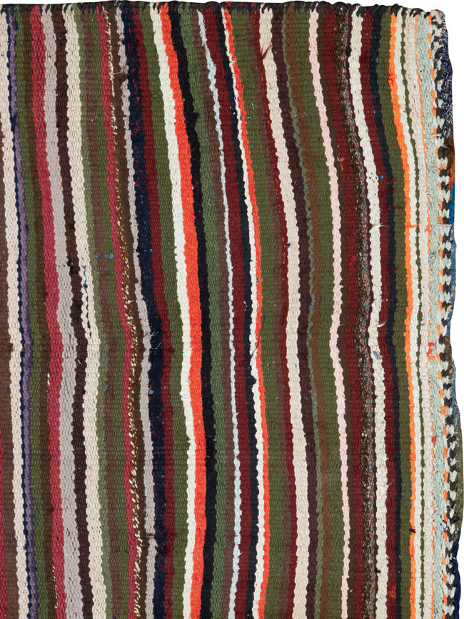 Vintage Persian Flatweave, No.26089 - Staging