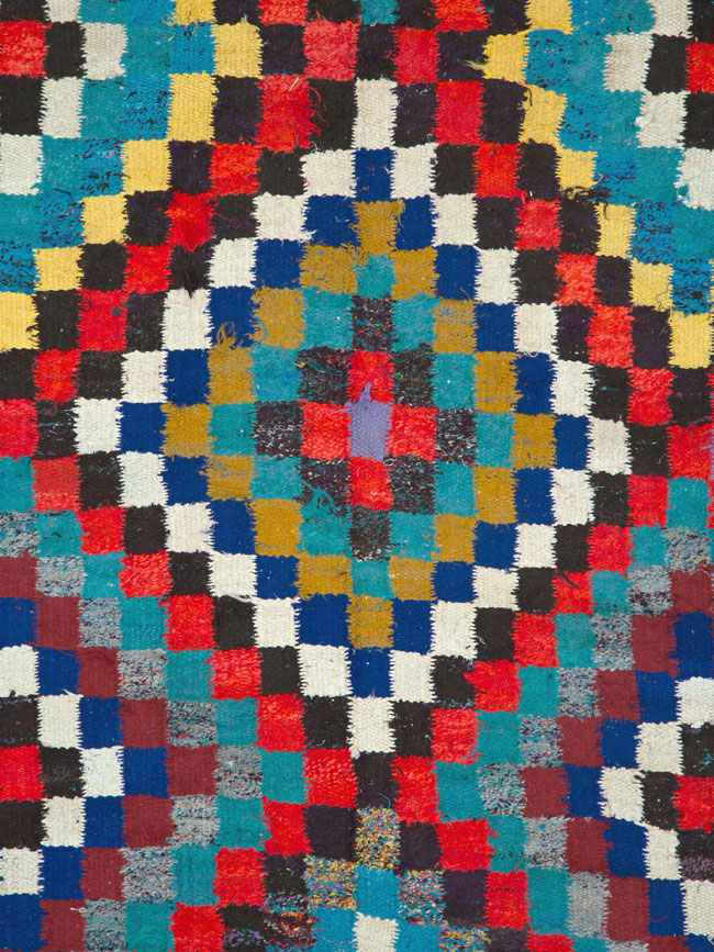 Vintage Persian Flatweave Kilim, No.26092 - Staging