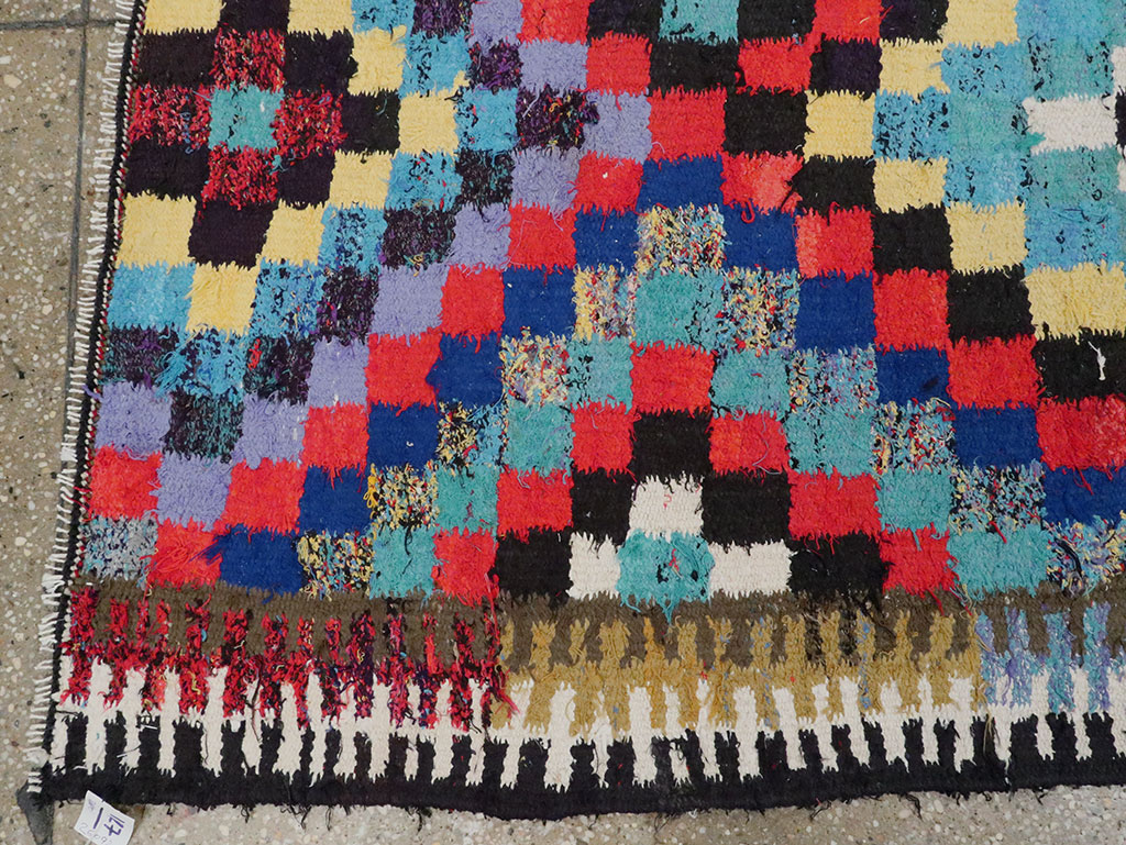 Vintage Persian Flatweave Kilim, No.26092 - Staging