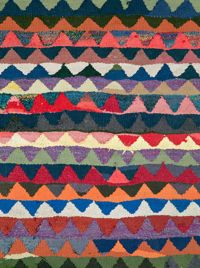 Vintage Persian Flatweave, No.26093 - Staging