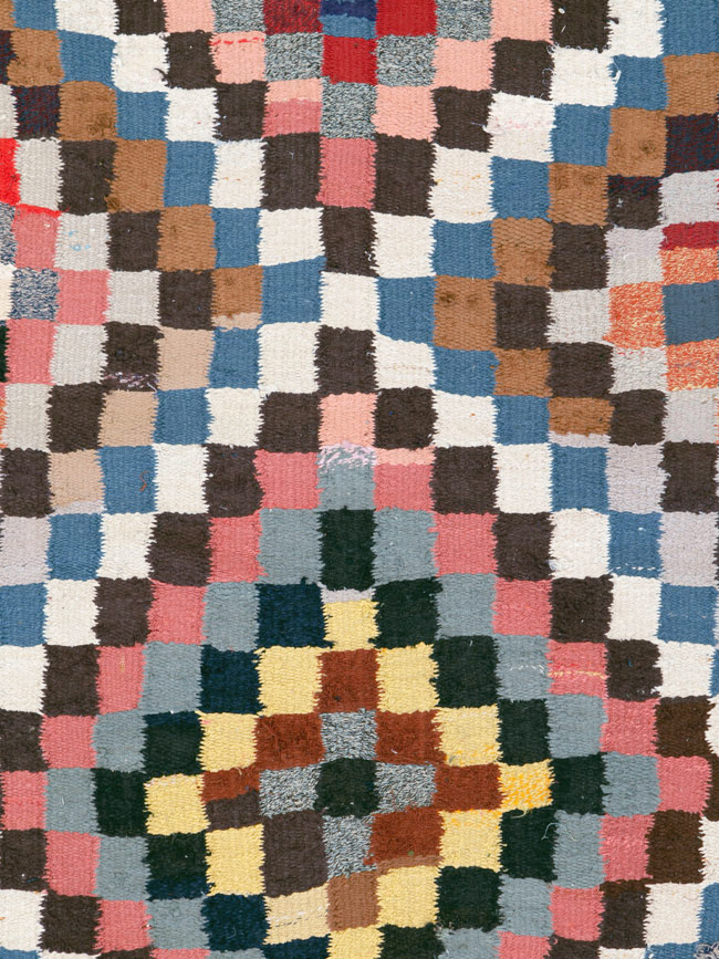 Vintage Persian Flatweave, No.26094 - Staging