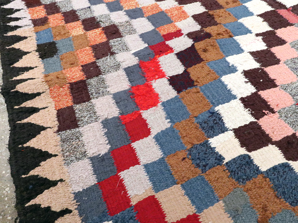 Vintage Persian Flatweave, No.26094 - Staging