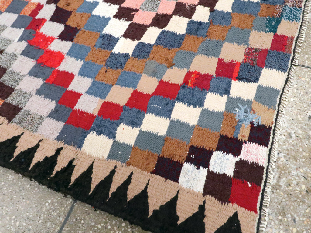 Vintage Persian Flatweave, No.26094 - Staging