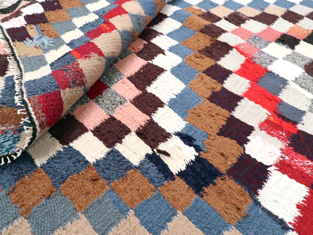 Vintage Persian Flatweave, No.26094 - Staging