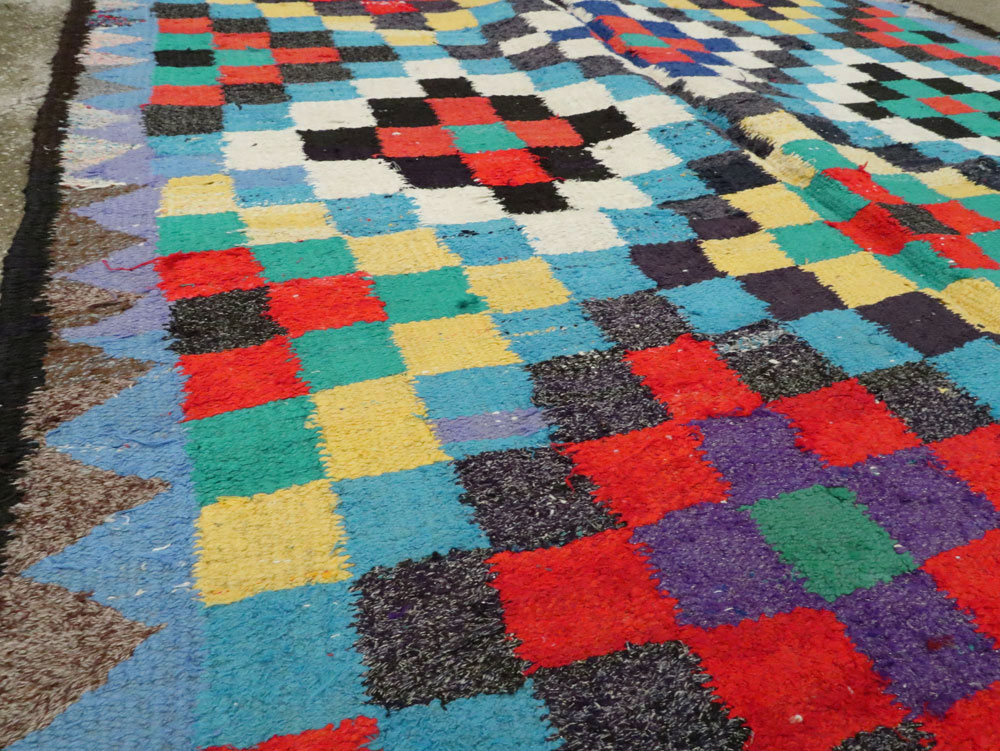 Vintage Persian Flatweave, No.26096 - Staging