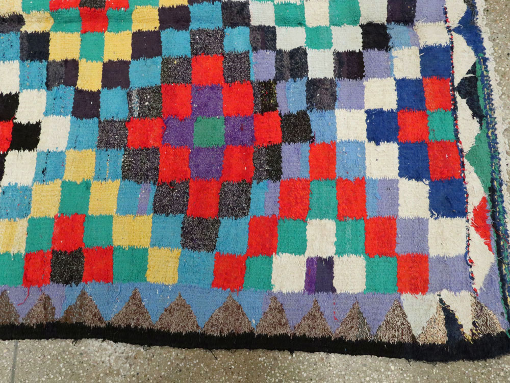 Vintage Persian Flatweave, No.26096 - Staging