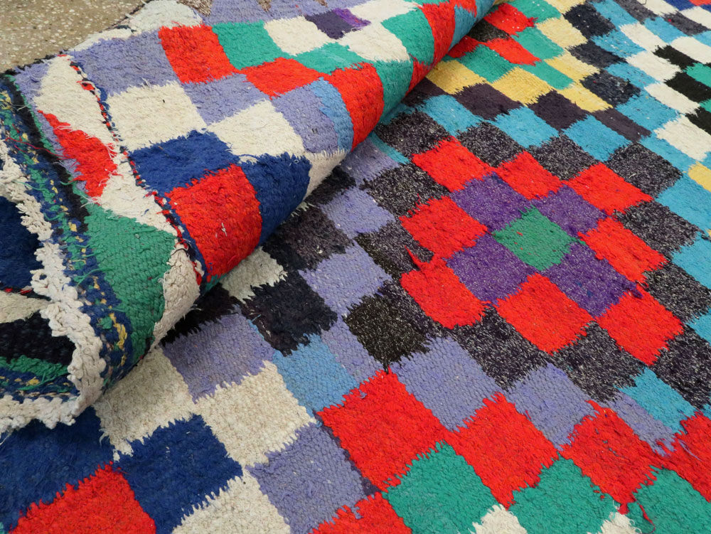 Vintage Persian Flatweave, No.26096 - Staging