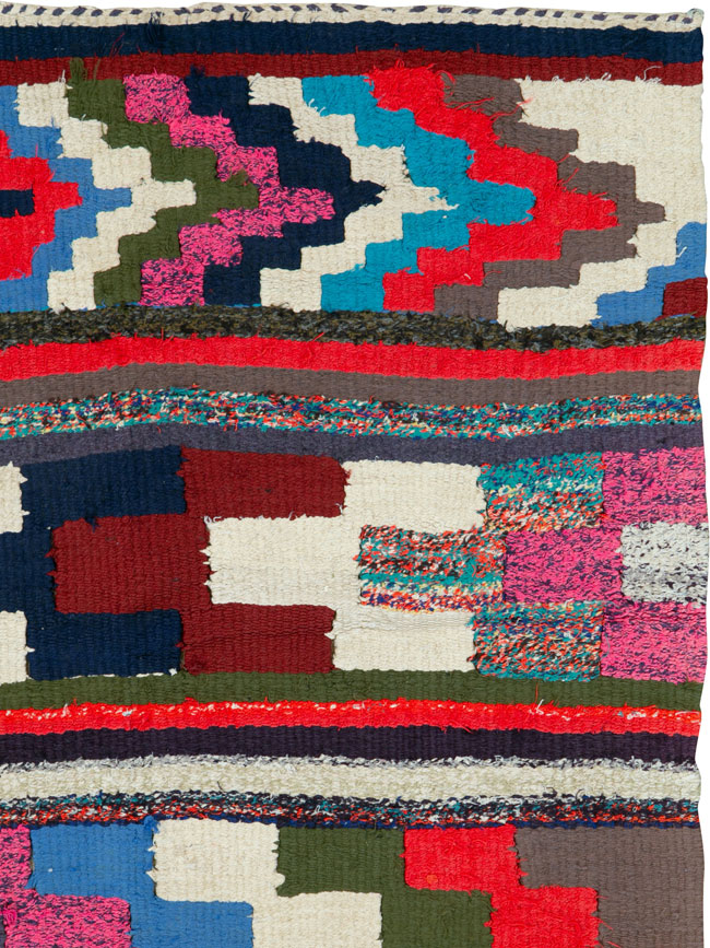 Vintage Persian Flatweave, No.26097 - Staging