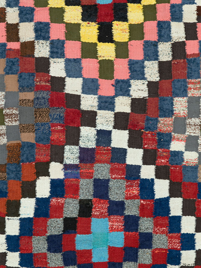 Vintage Persian Flatweave, No.26105 - Staging