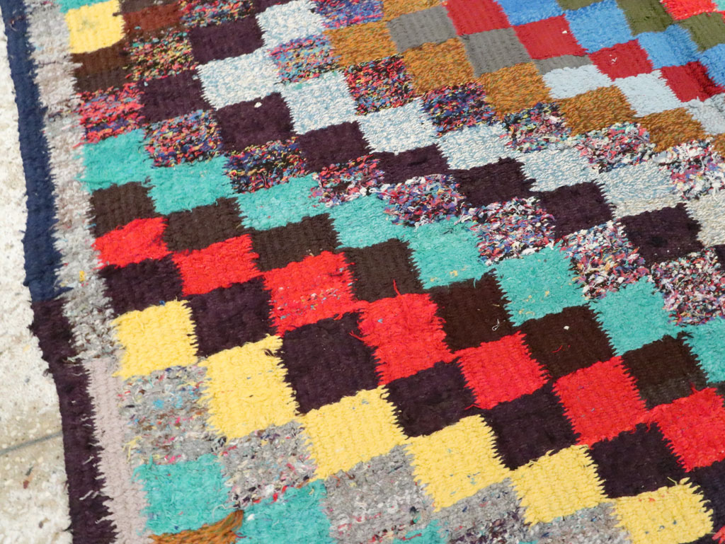 Vintage Persian Flatweave, No.26113 - Staging