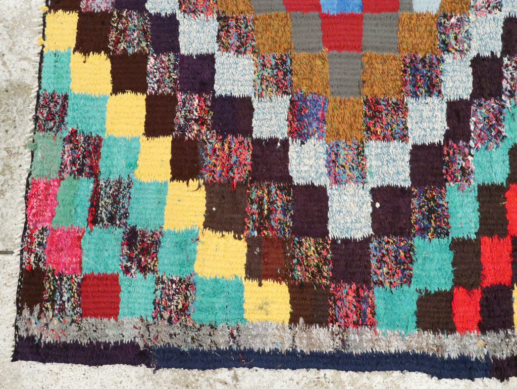 Vintage Persian Flatweave, No.26113 - Staging