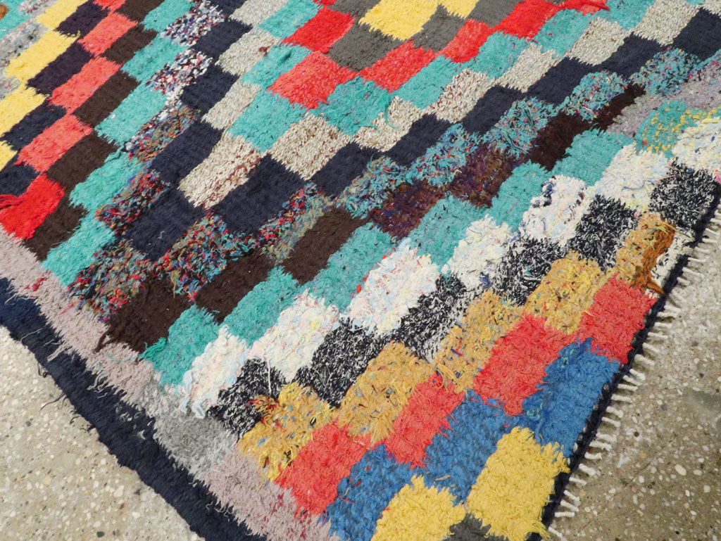 Vintage Persian Flatweave, No.26113 - Staging