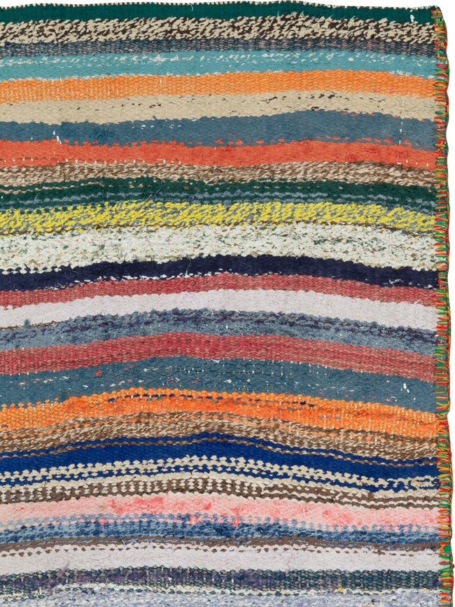 Vintage Persian Flatweave, No.26114 - Staging