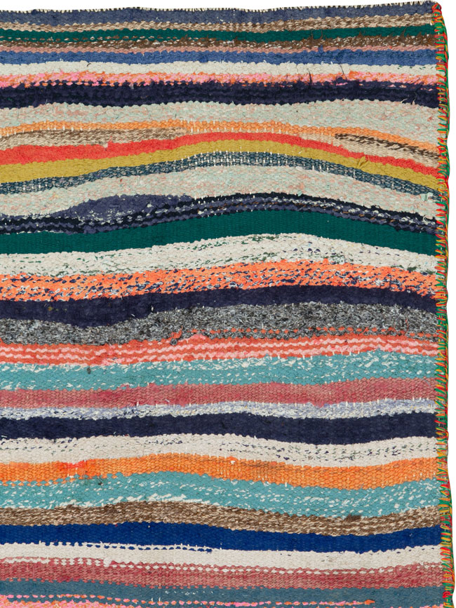 Vintage Persian Flatweave, No.26114 - Staging