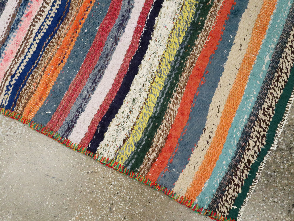 Vintage Persian Flatweave, No.26114 - Staging