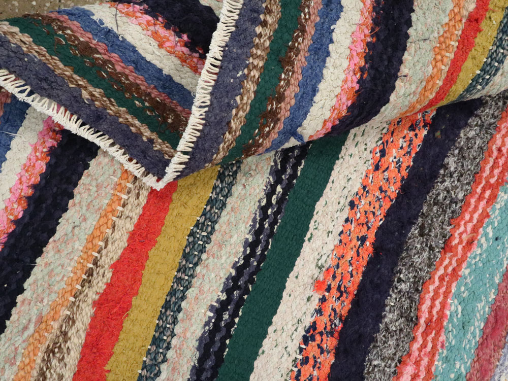 Vintage Persian Flatweave, No.26114 - Staging