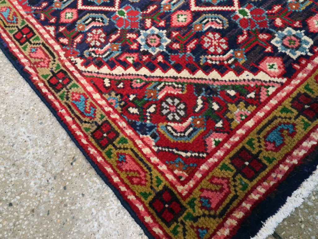 Vintage Persian Mahal Runner, No.26130 - Staging