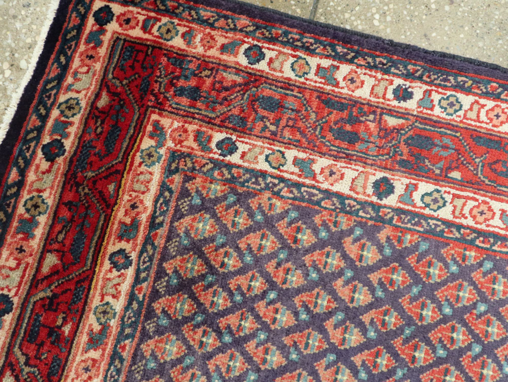 Vintage Persian Malayer Rug, No.26153 - Staging