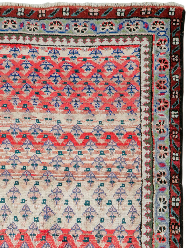 Vintage Persian Malayer Rug, No.26174 - Staging