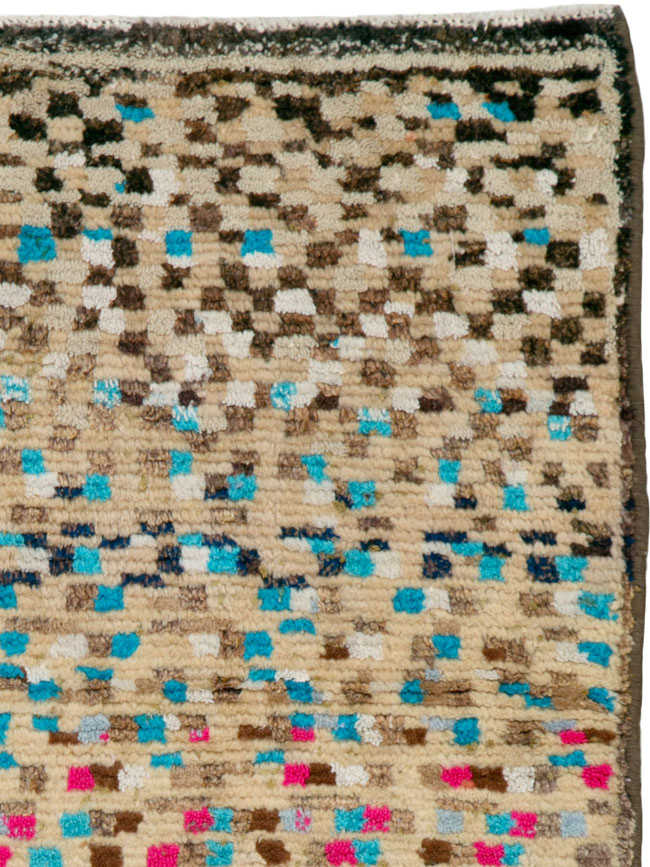 Vintage Persian Gabbeh Rug, No.26190 - Staging