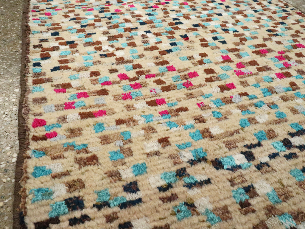 Vintage Persian Gabbeh Rug, No.26190 - Staging