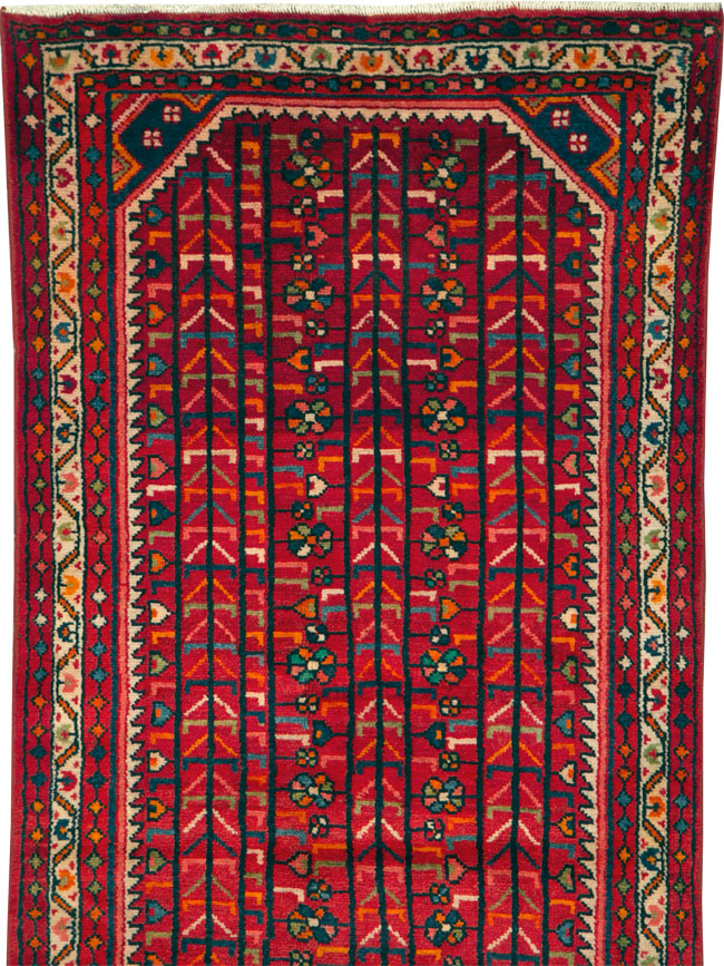 Vintage Persian Malayer Runner, No.26196 - Staging
