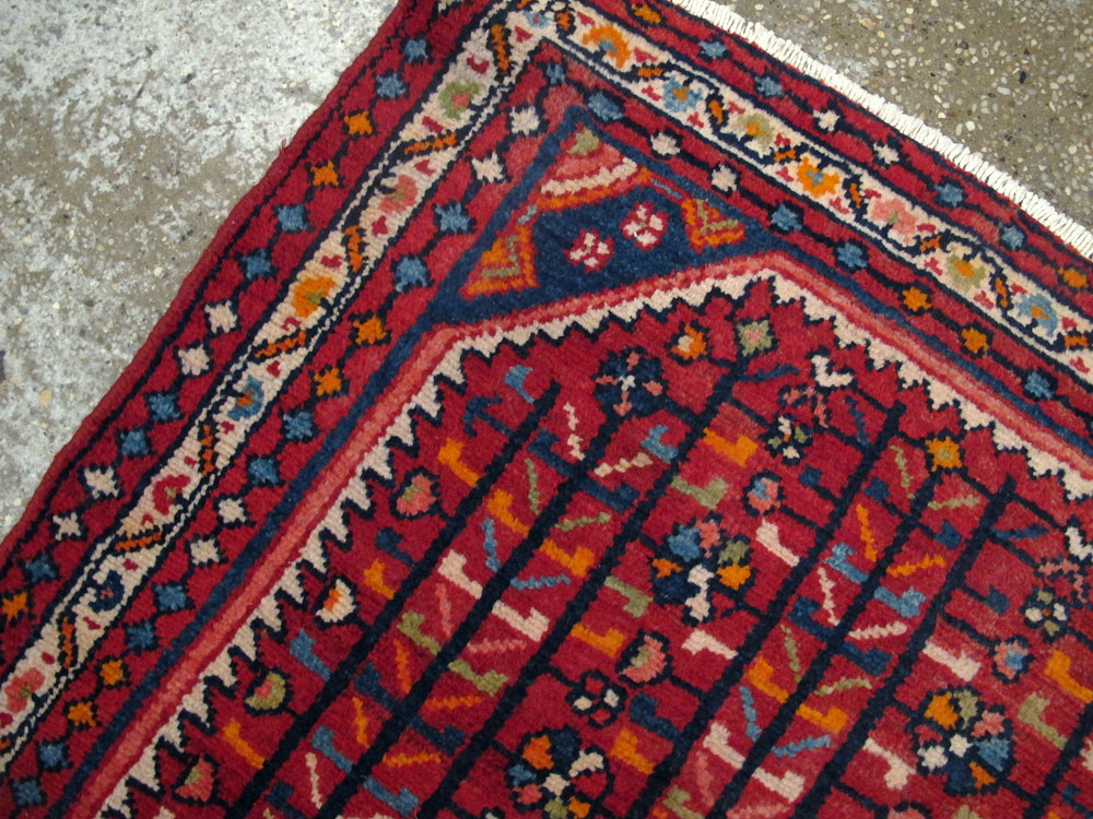 Vintage Persian Malayer Runner, No.26196 - Staging