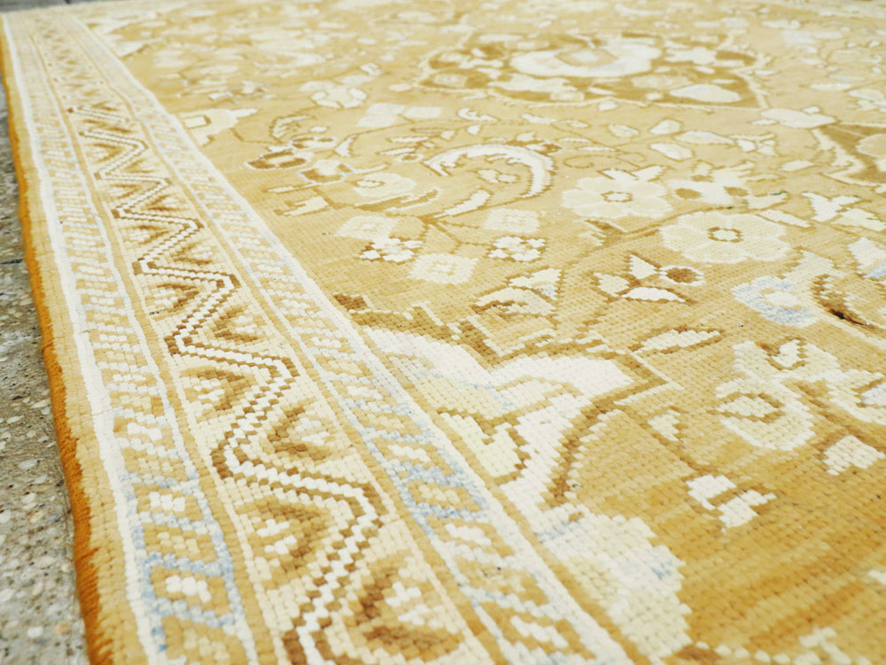 Vintage Persian Hamadan Rug, No.26216 - Staging