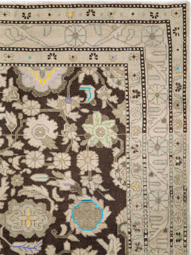 Vintage Persian Malayer Rug, No.26217 - Staging