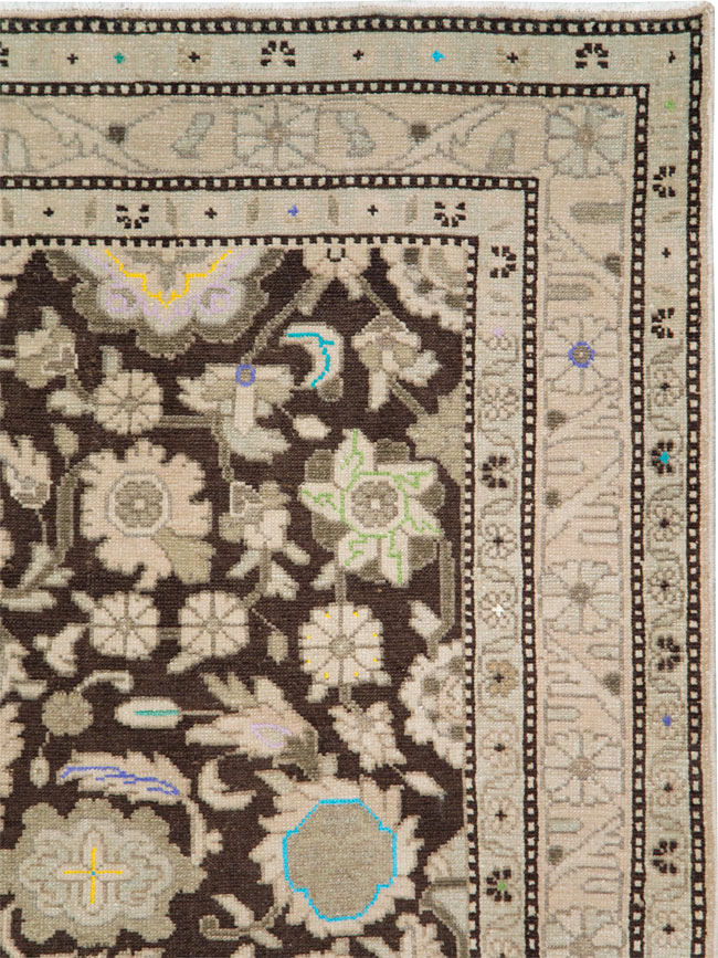 Vintage Persian Malayer Rug, No.26217 - Staging