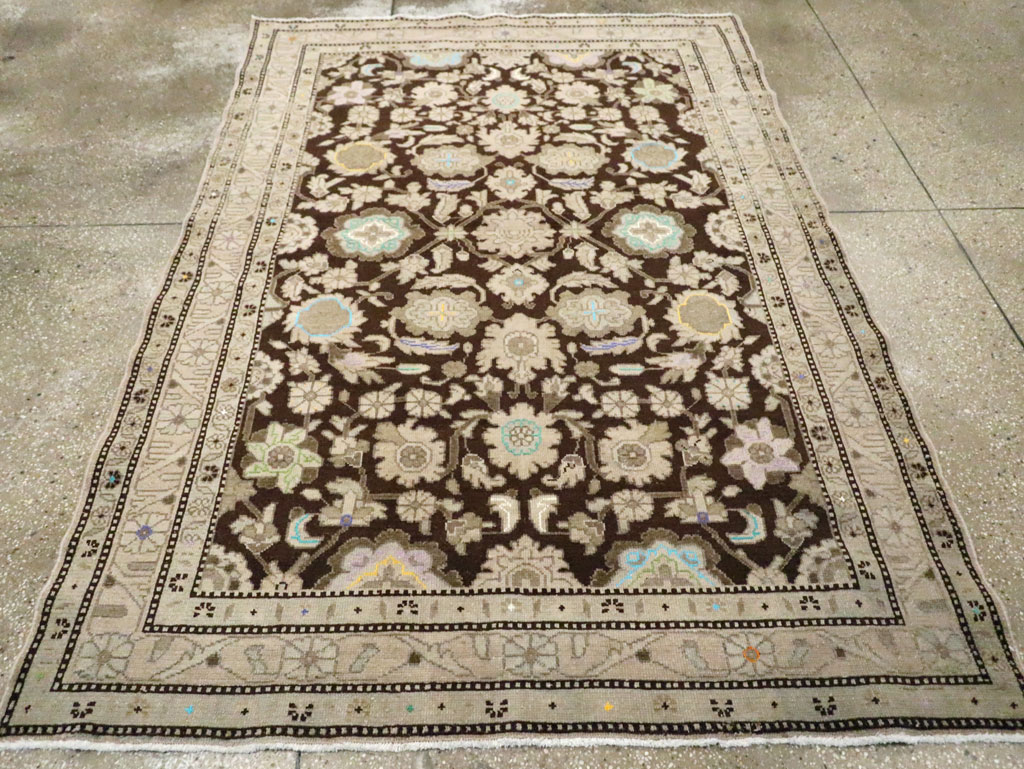 Vintage Persian Malayer Rug, No.26217 - Staging