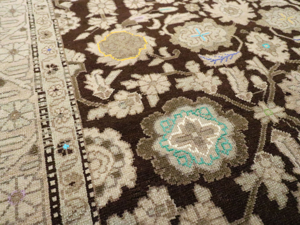 Vintage Persian Malayer Rug, No.26217 - Staging