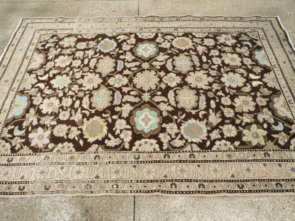 Vintage Persian Malayer Rug, No.26217 - Staging