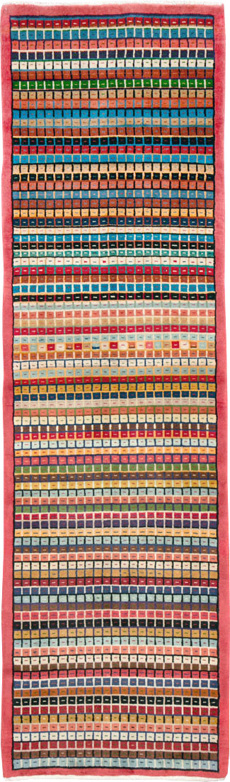 Vintage Persian Mahal Runner, No.26218 - Staging