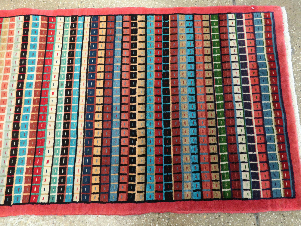 Vintage Persian Mahal Runner, No.26218 - Staging