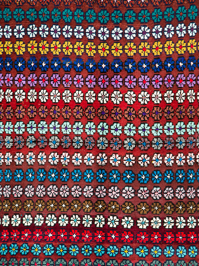 Vintage Persian Mahal Runner, No.26230 - Staging