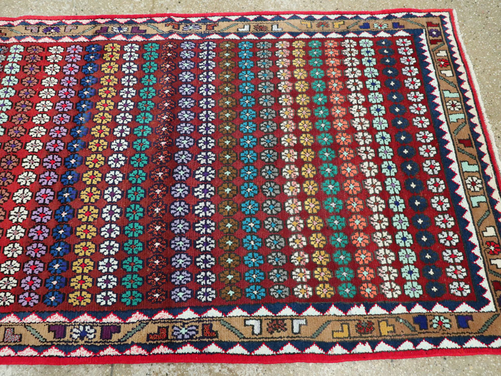 Vintage Persian Mahal Runner, No.26230 - Staging