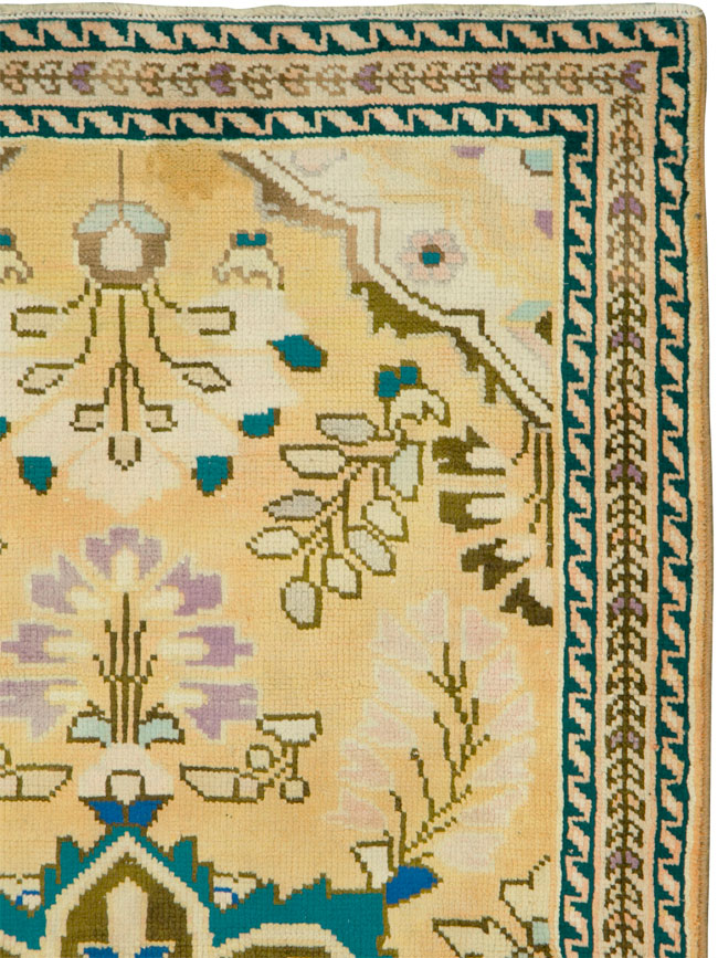 Vintage Persian Hamadan Rug, No.26231 - Staging