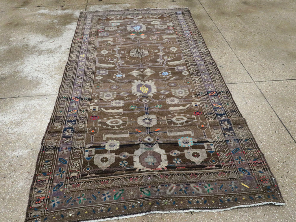 Vintage Persian Malayer Rug, No.26243 - Staging