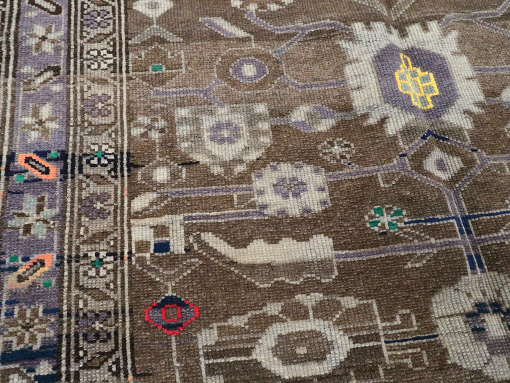 Vintage Persian Malayer Rug, No.26243 - Staging