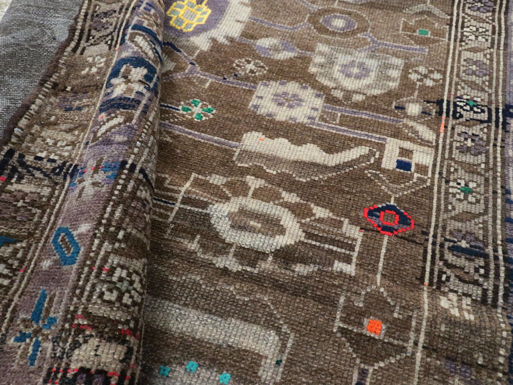 Vintage Persian Malayer Rug, No.26243 - Staging