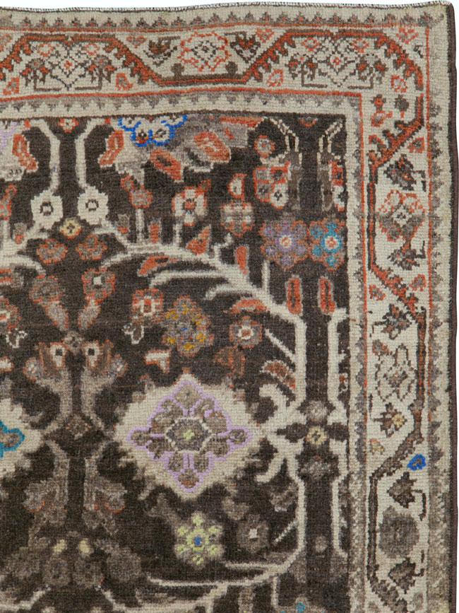 Vintage Persian Malayer Rug, No.26245 - Staging